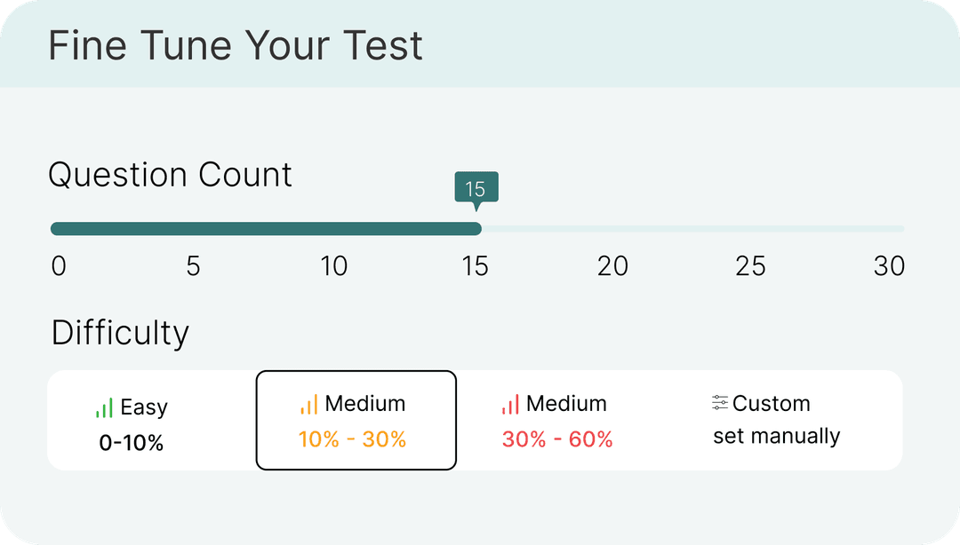 Fine Tune. Your Test.